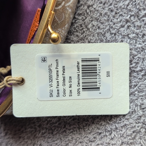 HOBO Save Face Frame Pouch In Gilded Petals - Picture 7 of 7